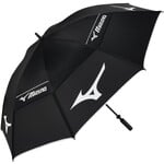 Mizuno Tour-25 Twin Canopy 64 Inch Golfregenschirm - Schwarz
