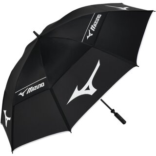 Mizuno Mizuno Tour-25 Twin Canopy 64 Inch Golfparaplu - Zwart