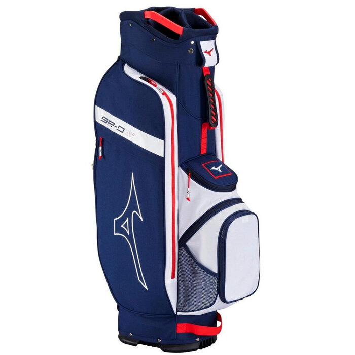 Mizuno Mizuno BR-D3C Cart Bag 2025 - Navy Red