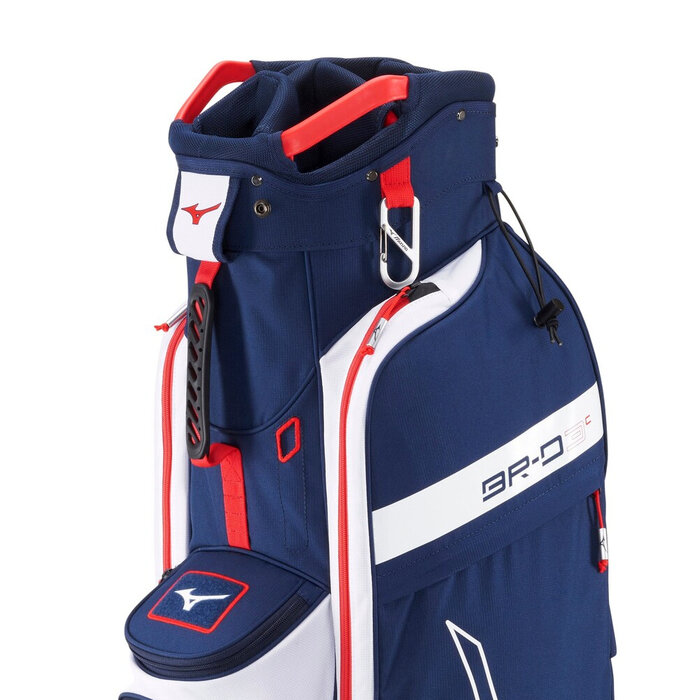 Mizuno Mizuno BR-D3C Cartbag 2025 - Blauw Rood