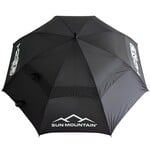 Sun Mountain H2NO Double Canopy Paraplu de golf 68 pouces - Noir