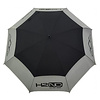 Sun Mountain H2NO Double Canopy 68 Inch Paraguas de golf - Negro Gris