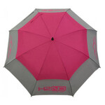 Sun Mountain H2NO Double Canopy 68 Inch Golfparaplu - Roze Grijs