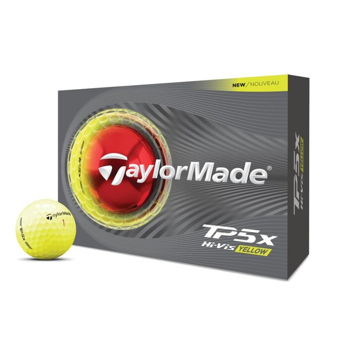 TaylorMade TaylorMade TP5x Golf Balls 2026 - White - 12-Pack