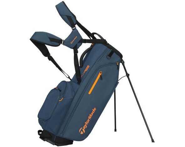 TaylorMade TaylorMade Qi4D Flextech Crossover Standbag 2026 - Blauw Oranje