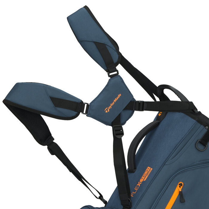 TaylorMade TaylorMade Qi4D Flextech Crossover Standbag 2026 - Blauw Oranje