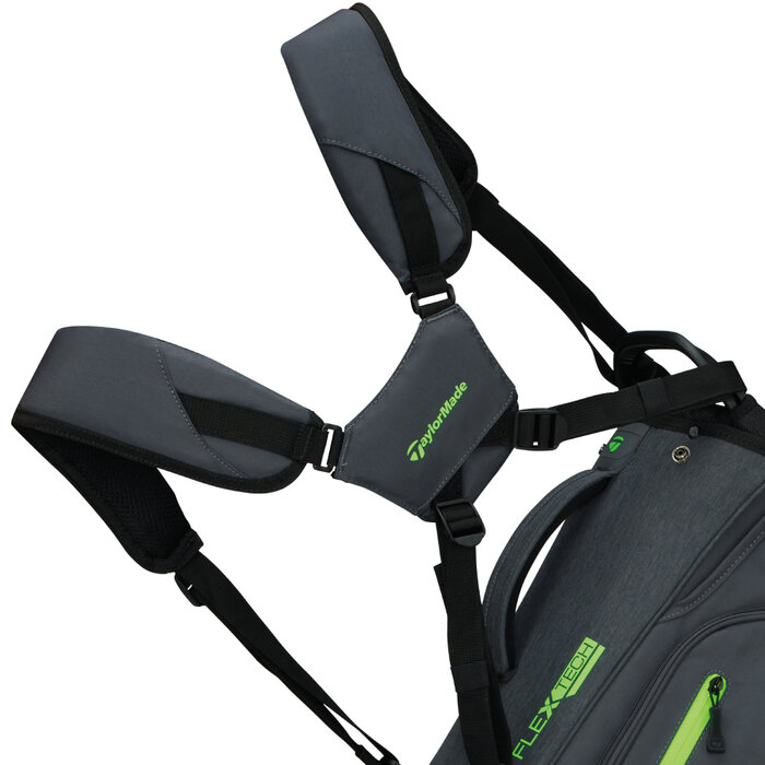 TaylorMade TaylorMade Flextech Stand Bag 2026 - Grey Neon