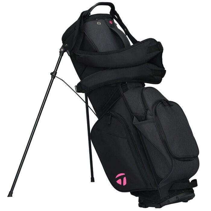 TaylorMade TaylorMade Flextech Stand Bag 2026 - Black Neon Pink