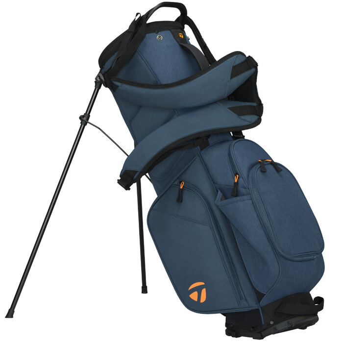 TaylorMade TaylorMade Flextech Driver Standbag 2026 - Blauw Oranje