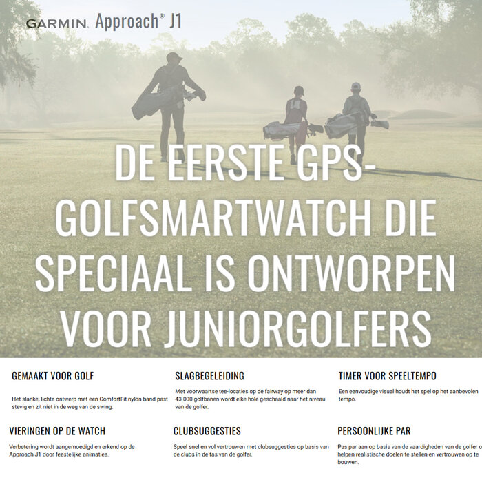 Garmin Garmin Approach J1 Junior GPS Golfuhr 2026 - Lila