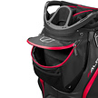 Wilson Wilson Alpine Dry Waterproof Cartbag 2026 - Schwarz Grau Rot
