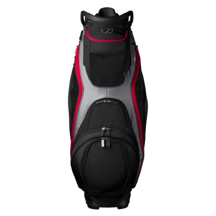 Wilson Wilson Alpine Dry Waterproof Cartbag 2026 - Zwart Grijs Rood