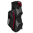 Wilson Wilson Feather Cartbag 2026 - Schwarz Grau Rot