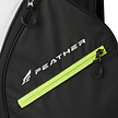 Wilson Wilson Feather Cartbag 2026 - Zwart Grijs Wit