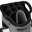 Wilson Wilson Feather Cartbag 2026 - Zwart Grijs Wit