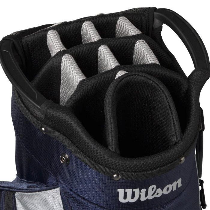 Wilson Wilson Feather Cart Bag 2026 - Navy Silver