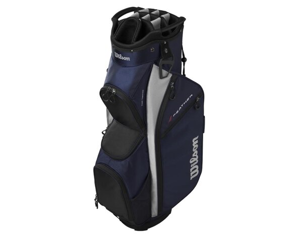 Wilson Wilson Feather Cart Bag 2026 - Navy Silver