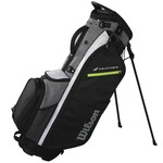 Wilson Feather Standbag 2026 - Schwarz Grau Weiß