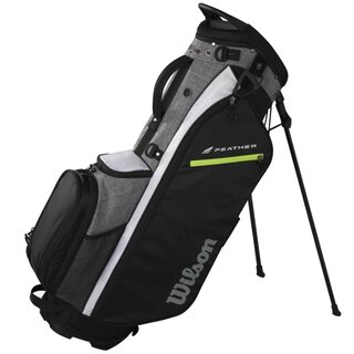 Wilson Wilson Feather Standbag 2026 - Schwarz Grau Weiß