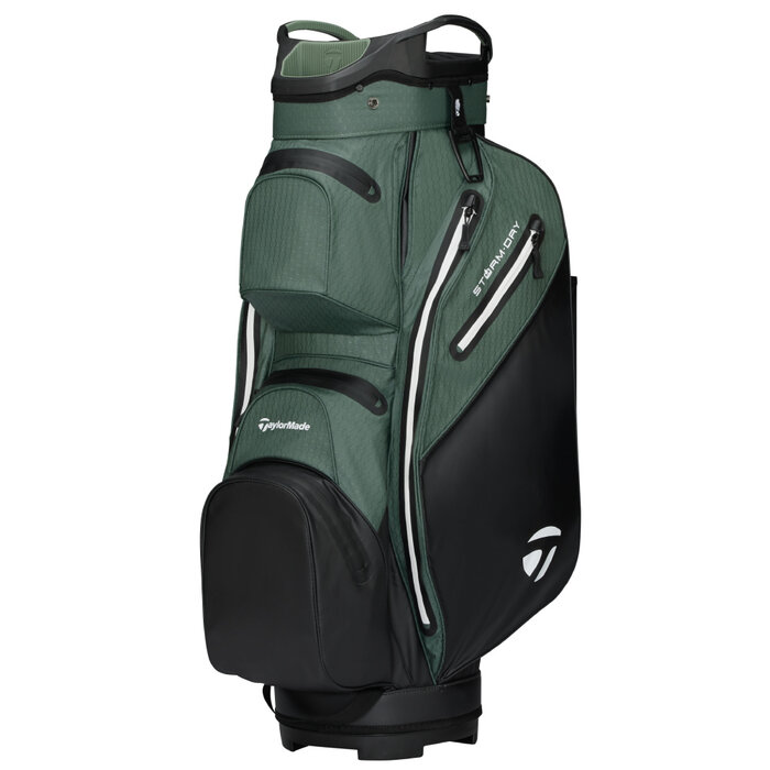 TaylorMade TaylorMade StormDry Waterproof Cartbag 2026 - Zwart Groen
