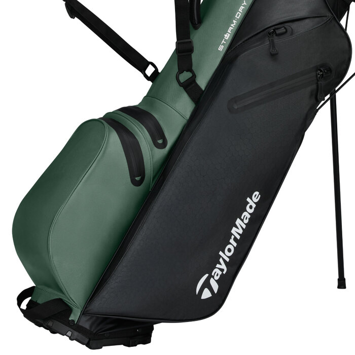 TaylorMade TaylorMade StormDry Waterproof Stand Bag 2026 - Black Dark Sage