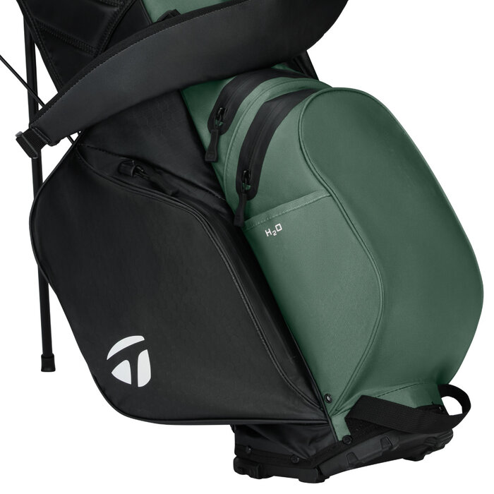 TaylorMade TaylorMade StormDry Waterproof Stand Bag 2026 - Black Dark Sage