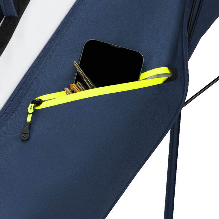 TaylorMade TaylorMade Flextech Carry Standbag 2026 - Blauw Wit Geel