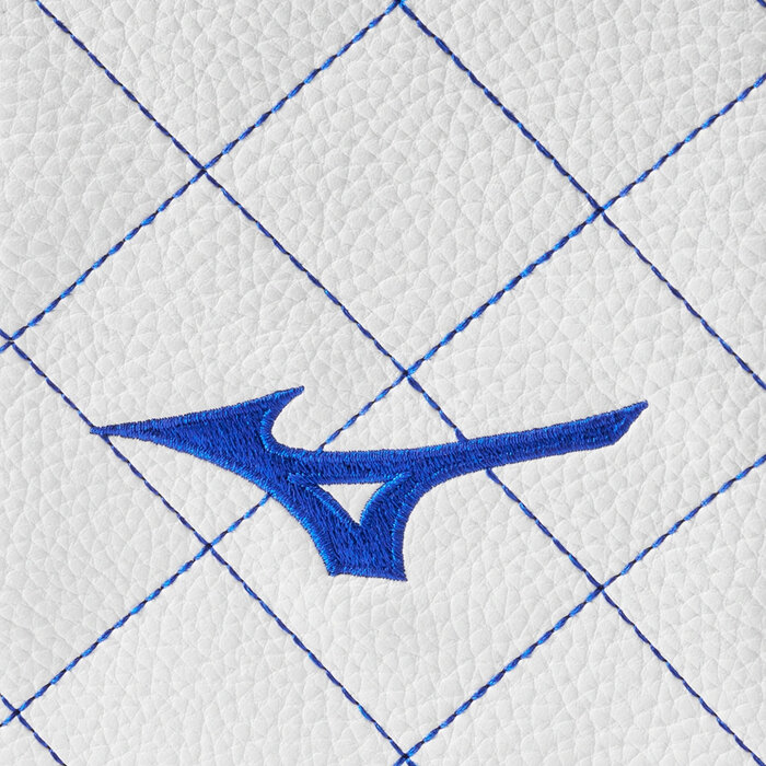 Mizuno Mizuno Quilted Scorecard Holder - White Blue