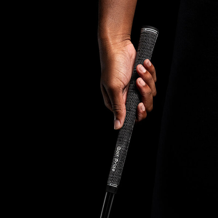 GolfPride GolfPride Tour Velvet Cord MIDSIZE Grip - Zwart Wit