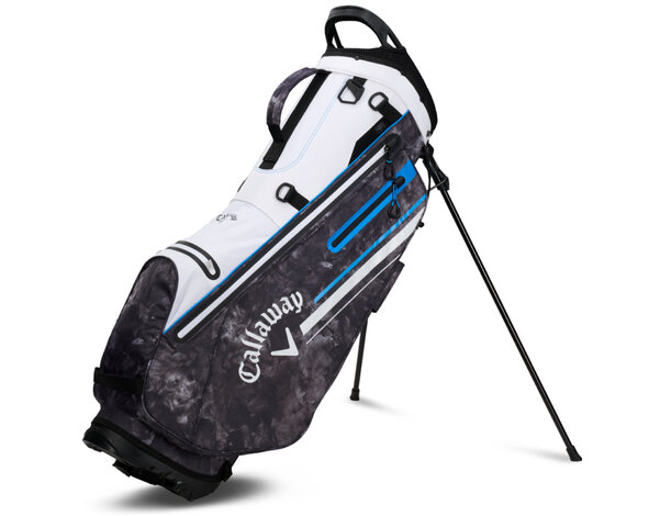 Callaway Callaway Chev Dry Ai Smoke Waterproof Stand Bag - Camo Charcoal White Blue