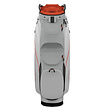 Callaway Callaway Chase 14 Cart Bag 2025 - White Silver Orange
