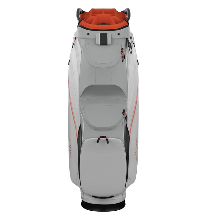 Callaway Callaway Chase 14 Cartbag 2025 - Weiß Grau Orange