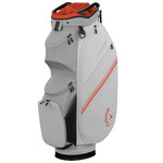 Callaway Chase 14 Cart Bag 2025 - White Silver Orange