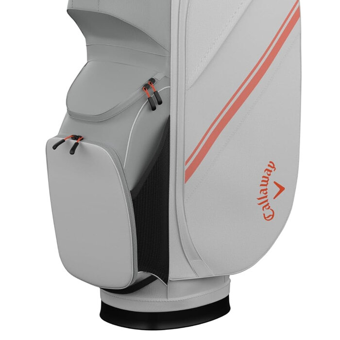 Callaway Callaway Chase 14 Cartbag 2025 - Weiß Grau Orange