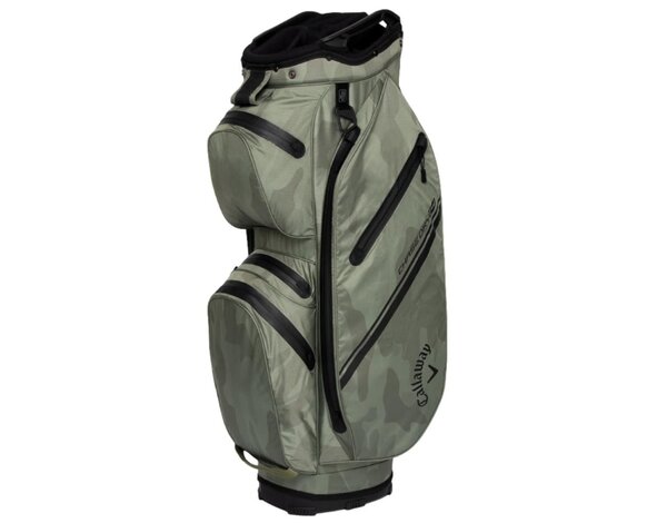 Callaway Callaway Chase 14 Dry Waterproof Cart Bag 2025 - Green Camo
