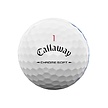 Callaway Callaway Chrome Soft Triple Track Golfbälle 2026 - Weiß - 12 Stück