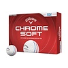 Callaway Chrome Soft Triple Track Golfballen 2026 - Wit - 12 Stuks