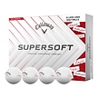 Callaway Callaway SuperSoft 2025 Valentinstag Golfbälle - Weiß - 12 Stück
