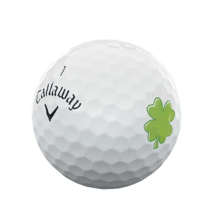 Callaway Callaway SuperSoft 2025 Lucky Golf Balls - White - 12-Pack