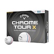 Callaway Callaway Chrome Tour X Triple Track Pelotas de Golf 2026 - Blanco - 12 Unidades