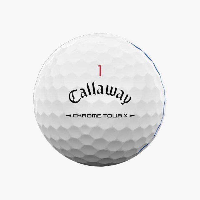 Callaway Callaway Chrome Tour X Triple Track Golfballen 2026 - Wit - 12 Stuks