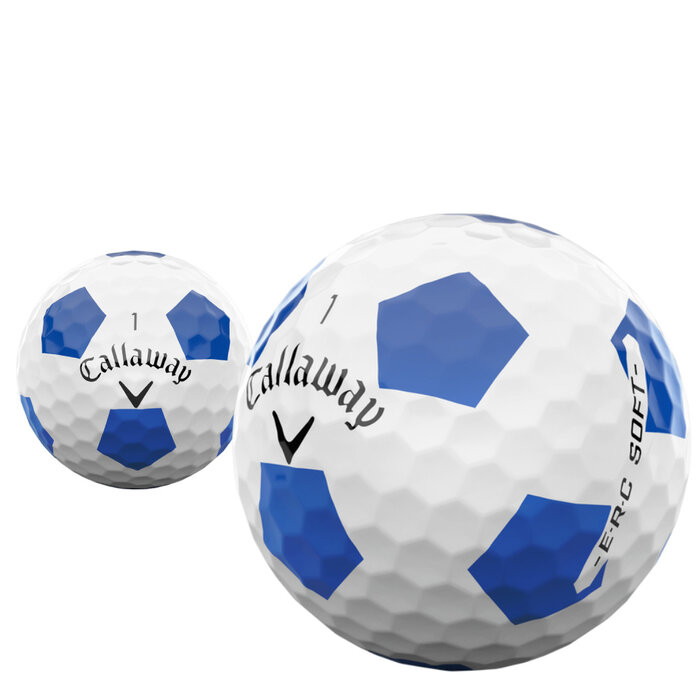 Callaway Callaway ERC Soft Truvis Golfbälle 2025 - Weiß Blau - 12 Stück