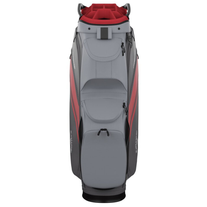 Callaway Callaway Chase 14 Cartbag 2026 - Silber Grau Rot