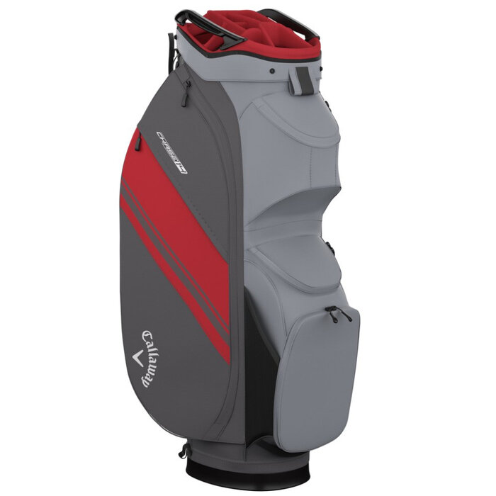 Callaway Callaway Chase 14 Cartbag 2026 - Silber Grau Rot