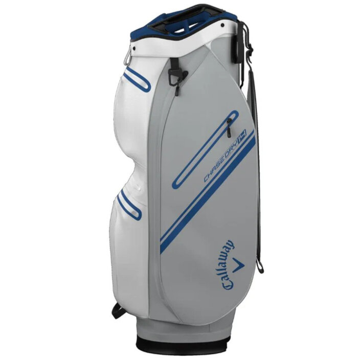 Callaway Callaway Chase 14 Dry Waterproof Cartbag 2026 - Wit Grijs Blauw