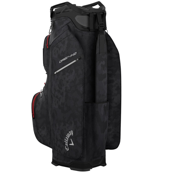 Callaway Callaway Org 14 HD Waterproof Cartbag 2026 - Zwart Rood Camo