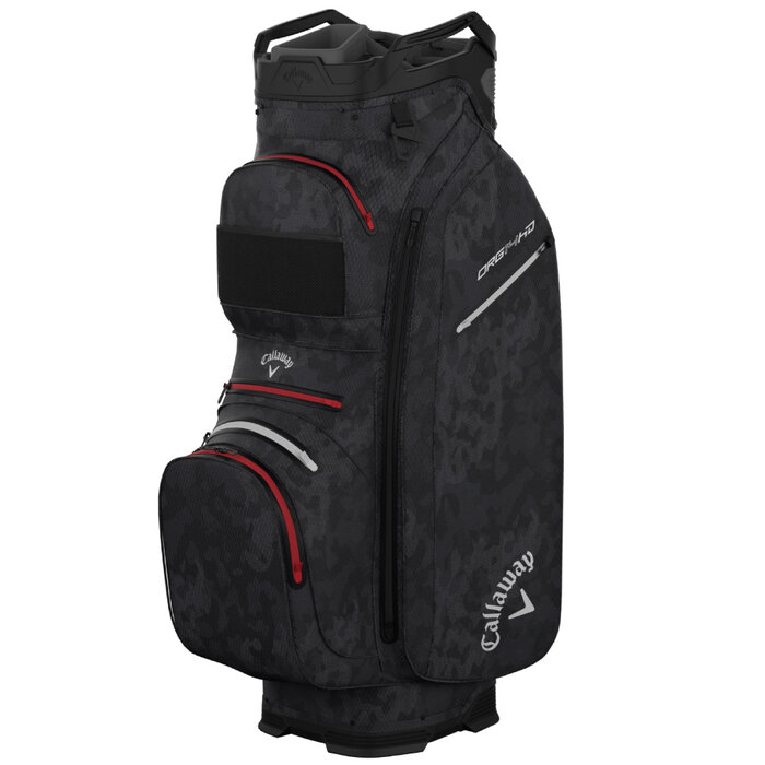 Callaway Callaway Org 14 HD Waterproof Cartbag 2026 - Zwart Rood Camo