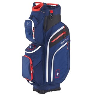 Mizuno Mizuno BR-D4C Cartbag - Blauw Rood