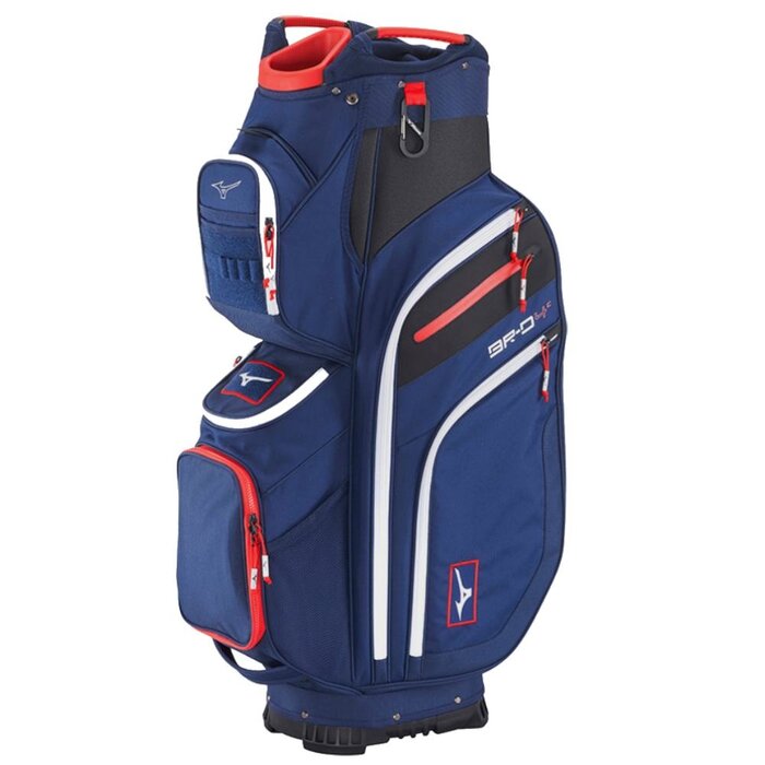 Mizuno Mizuno BR-D4C Cartbag - Blauw Rood