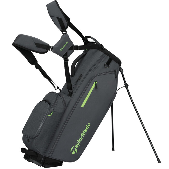 TaylorMade TaylorMade Flextech Crossover Stand Bag 2026 - Grey Neon Green